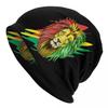 Custom Lion Of Judah Rasta Jamaica Reggae Skullies Beanies Caps Unisex Winter Warm Knitting Hat WoUnisex Unisex Cool Adult Bonnet Hats