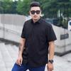Short Sleeved Shirt Men 'S Business Casual Versatile  Professional Clothing Comfortable Loose Fat Man Short Sleeved Shirt 60 -170kg