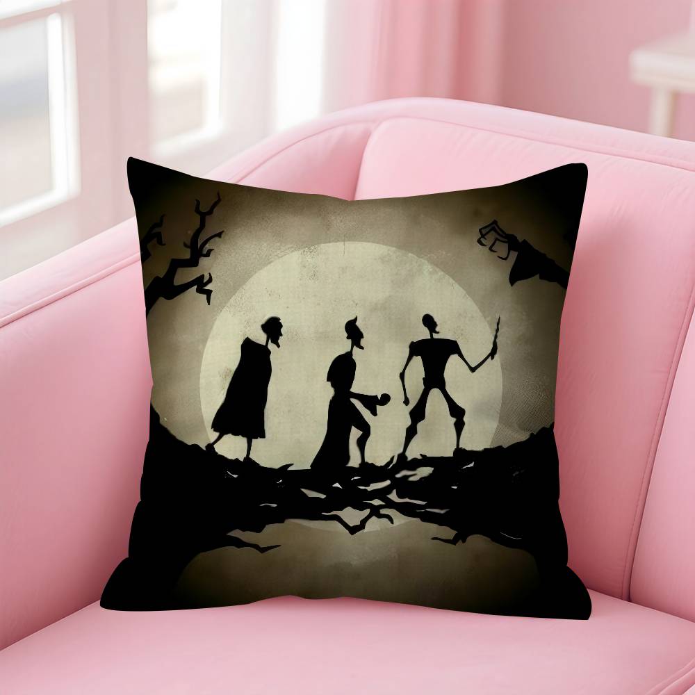Cushion Cover Pillowcase Upholstery Sofa Throw Pillow Home Decor Pillowcas Movie hHharry Map Anime