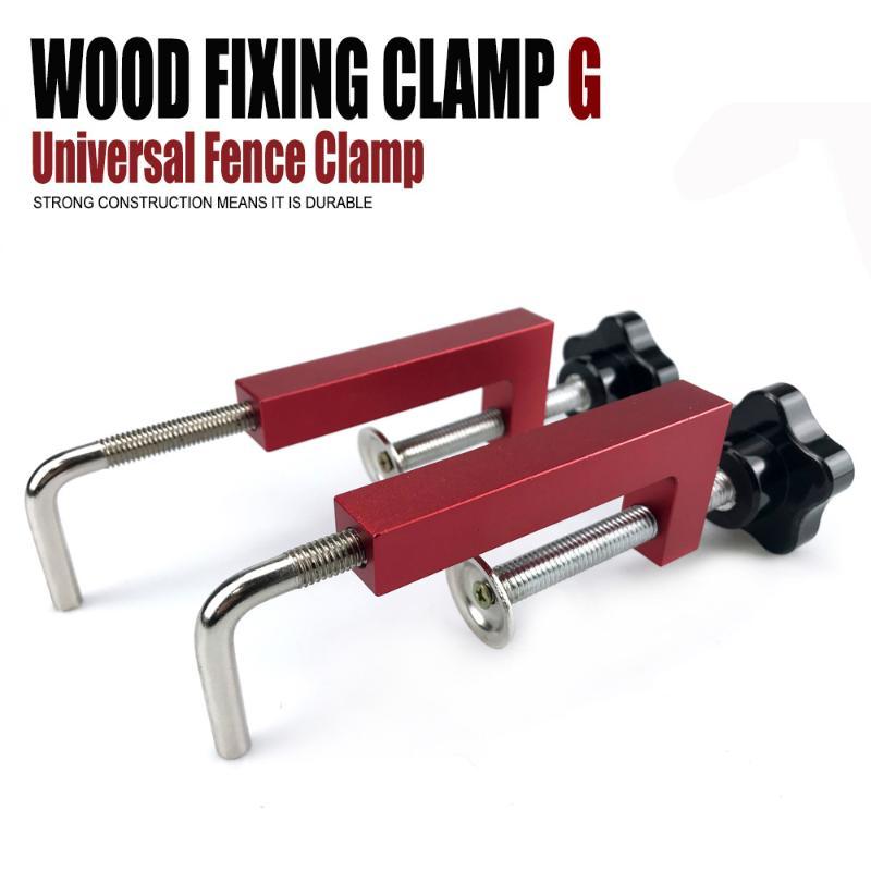 Quick Lock G Fence Clamps 360 Rotating Adjustable Universal Woodworking Tool for Handmade Furniture Making
