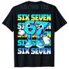 ZES Zeven 67 Italiaans Hersenrot Meme Cadeaus voor Jongens Mode T-shirt Nieuwigheid Zonen Verjaardagscadeau Casual Korte Mouw Tekst Zomer T-shirt