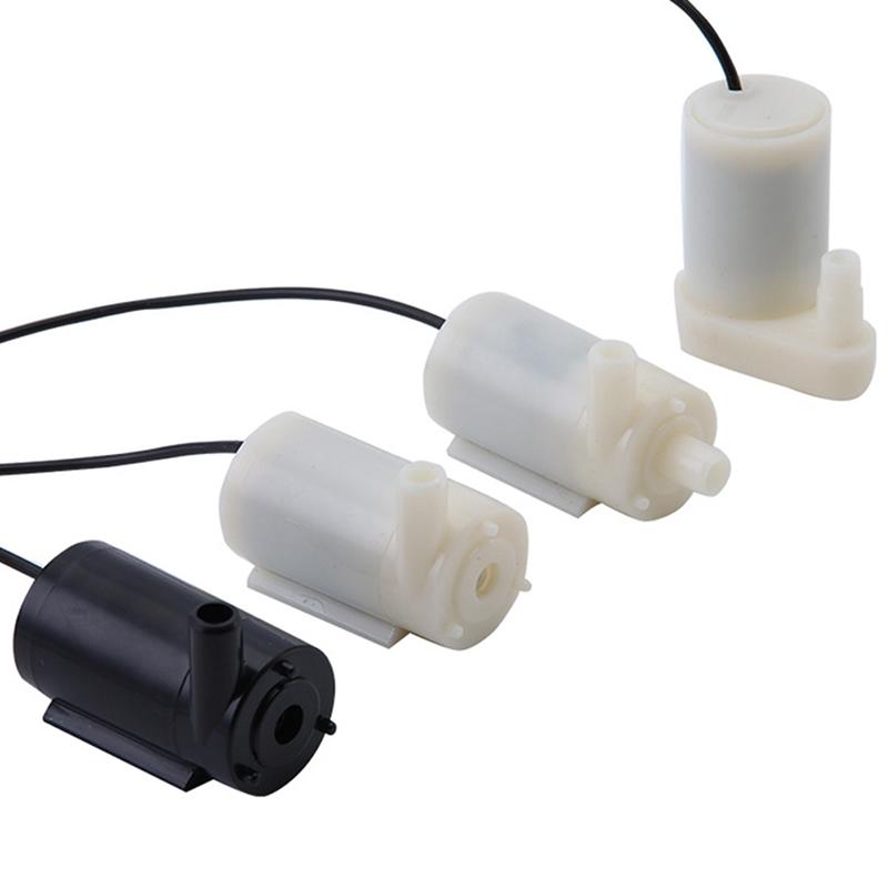 משאבת מנוע בראשלס 5V DC USB בעלת רעש נמוך משאבת מים מיני מיקרו טבולה
