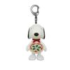 Ushikubo Kogei Snoopy Food Series Kostüm Schlüsselanhänger, Pizza, ca.. 60mm H x 33mm B x 42mm Gesichtslänge, SN-386