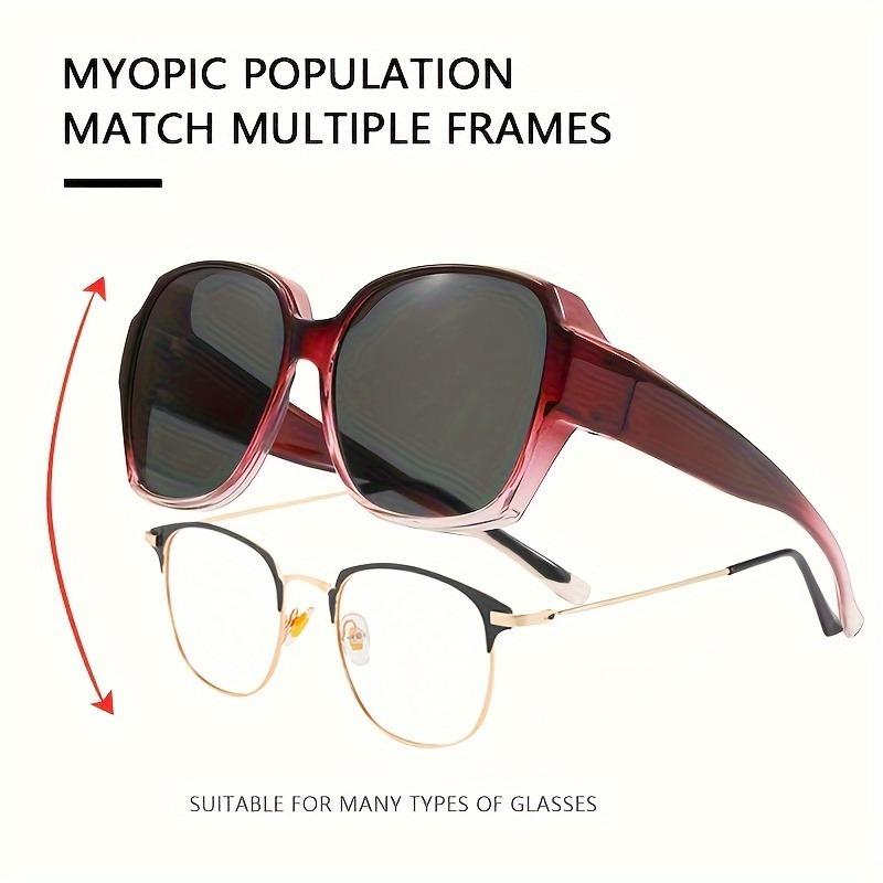Fashion Gradient Sunglasses for Men Big Frame Pilot Sun Glasses Brand Design Anti-reflective Lunette eil Homme UV400