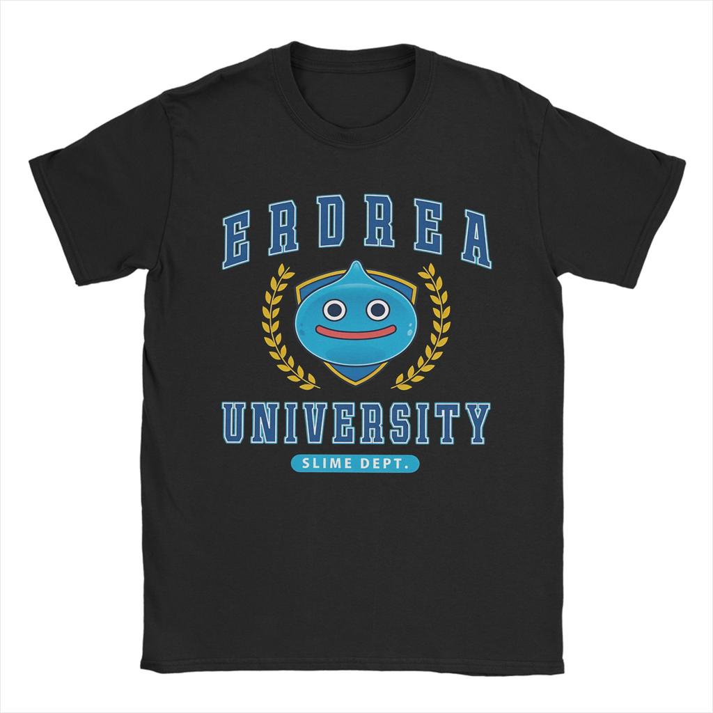 Unisex Women New Arrival Dragon Quest slime Tee T Shirt Pure Cotton Tshirts Clothing
