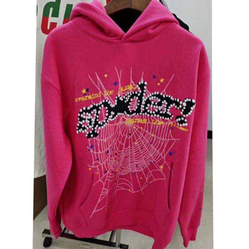 Felpa Oversize Unisex con Stampa Ragnatela 3D Stile Streetwear Autunnale Casual