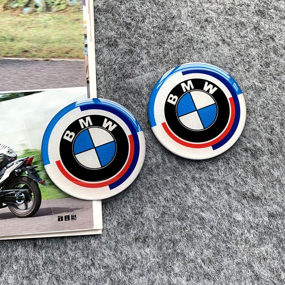 For BMW M E46 E90 E60 Car Steering Wheel Stickers Motorcycle Body Hub Decorative Stickers For BMW M Power Performance For BMW 50th Car Accessories