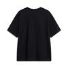 Li Ning T Shirts Men's Black Crew Neck Thin Straight Fit AHST795-3