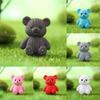 Liebevoller PVC Teddybär Schlüsselanhänger Autodekoration Entzückende Cartoon-Figur in mehreren Farben erhältlich