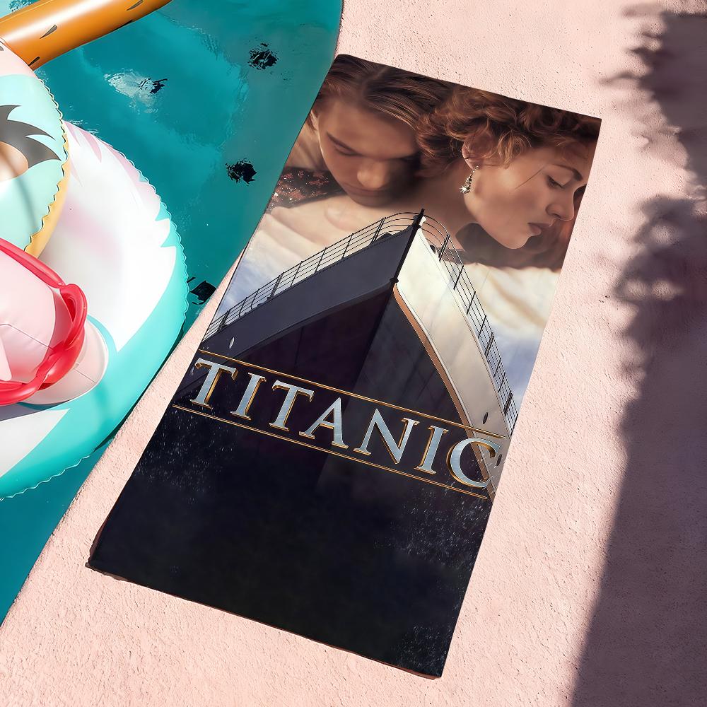 Movie T-titanic Towel For Beaches Yoga Studios Gyms Hot Springs Swimming Pools And Picnics