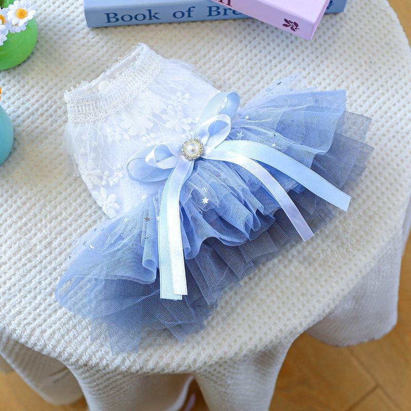 Pet Circle Small and Medium Dog Clothes Pet Supplies Pet Dog Clothes Andromeda Wedding Dress