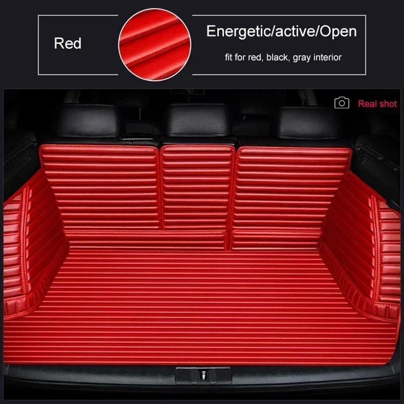 Customized Stripe 5D Full Coverage Car Trunk Mat for Changan CS35 PLUS CS15 CS75 PLUS 2020-2024 Car Accessories Carpet