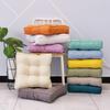 3D Faux Linen Thickened Flame Retardant Floor Mat – Candy Color High Elastic Chair Cushion