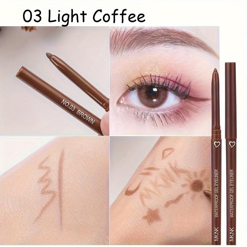 Automatic Color Smooth Waterproof Glue Eyeliner Pencil Eyeliner