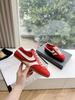 Leather Women's Casual Sneakers Designer Training Shoes Patchwork Lace-up Sneakers Leather Flat Women's Shoes