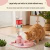 Automatic Cat Water Fountain & Portable Pet Bowl Feeder