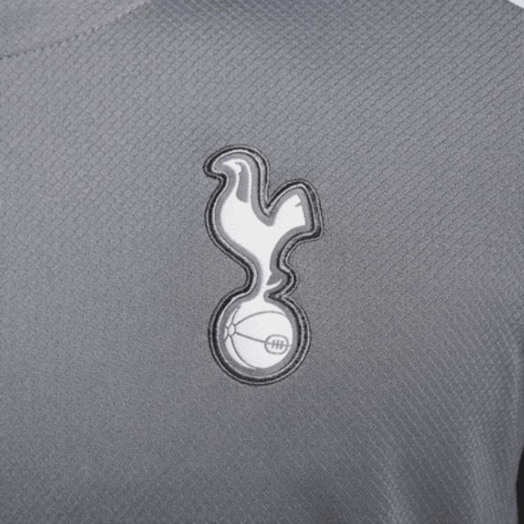 Nike Dri-Fit Tottenham Hotspur Strike Outdoor Casual Sports Crew Neck Short Sleeve Football Shirt Men Tops Dark-Gray FN9823-024