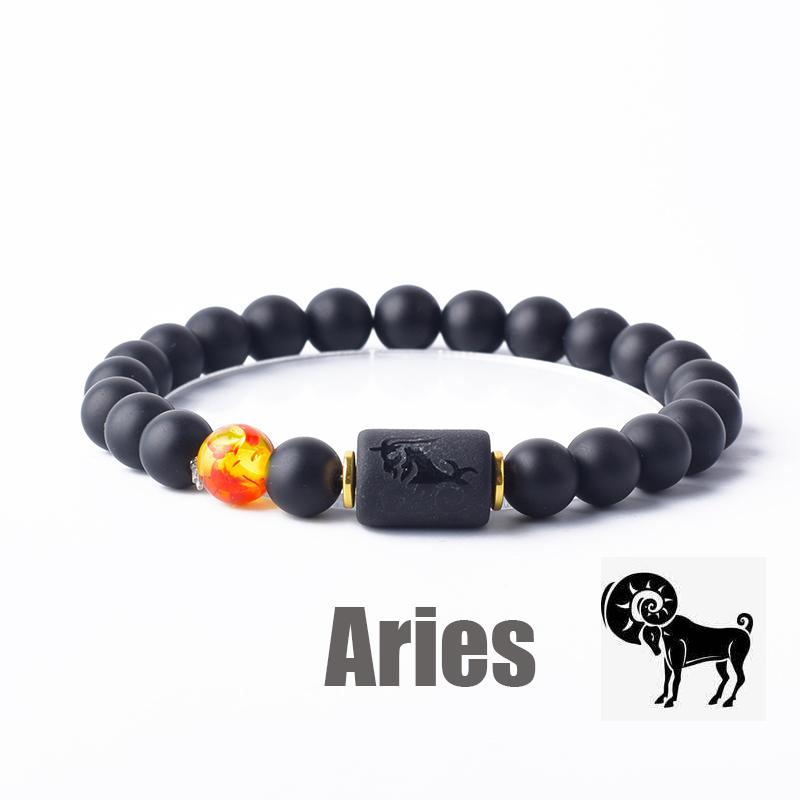 12 Zodiac Sign Armband Homme Constellation Bangles Mannen Kreeft Weegschaal Maagd Stier Armband Vrouwen Vriendschapscadeau Sieraden op Hand