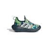adidas Monofit Grey Silver Metallic Semi Lucid Lime (TD) Baby Sneakers Grey-One ID9645