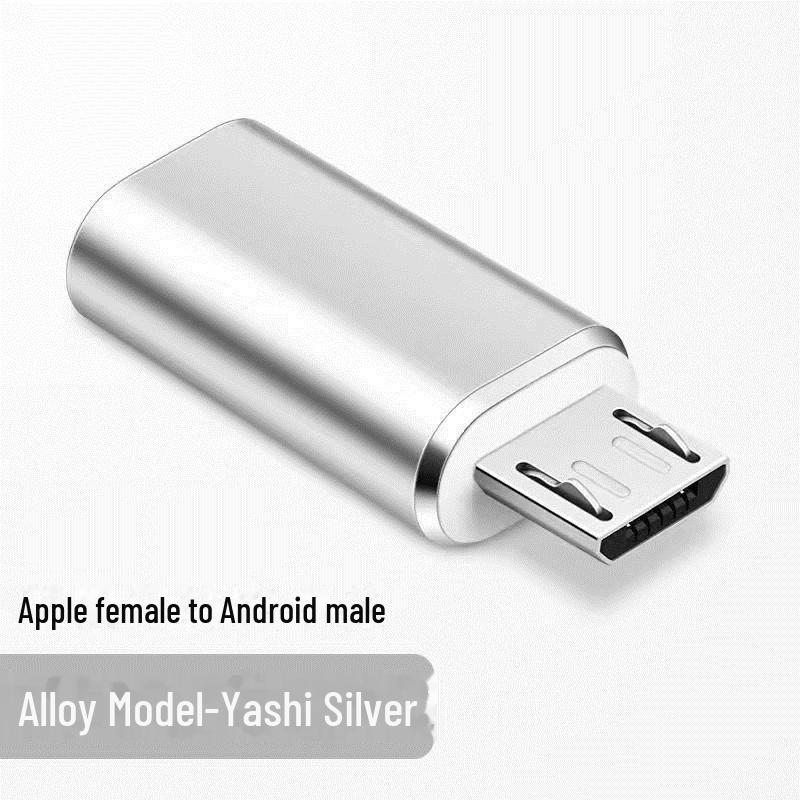Yushuo Apple To Type-C & Micro USB Adapter Charging Cable Converter