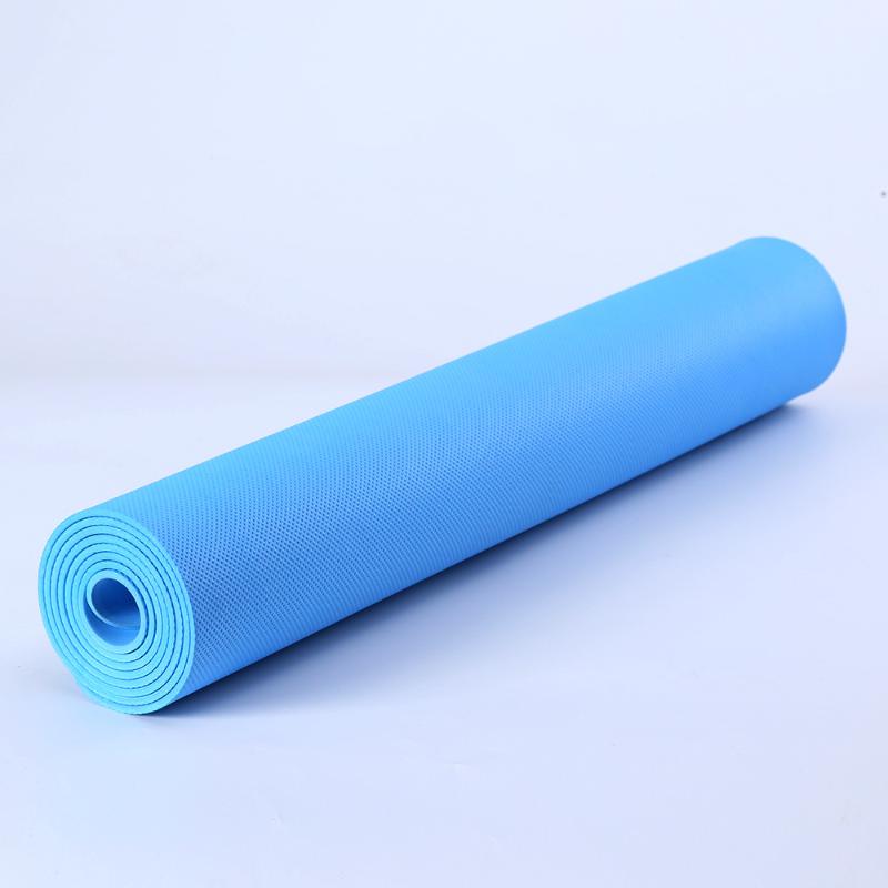 1Pc Thick Yoga Mat Anti-Skid Sports Fitness Mat 3Mm Eva Comfort Foam Yoga Mat For Exercise Yoga And Pilates Gymnastics Mat