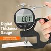 0.01mm/0.001mm Digital Micrometer Thickness Gauge, Portable Electronic Thickness Tester For Soft Materials