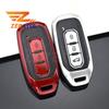 Auto Tpu Leather Car Smart Remote Key Cover Case Bag For Ford Territory Ev Shell Fob Holder Protector Accessories
