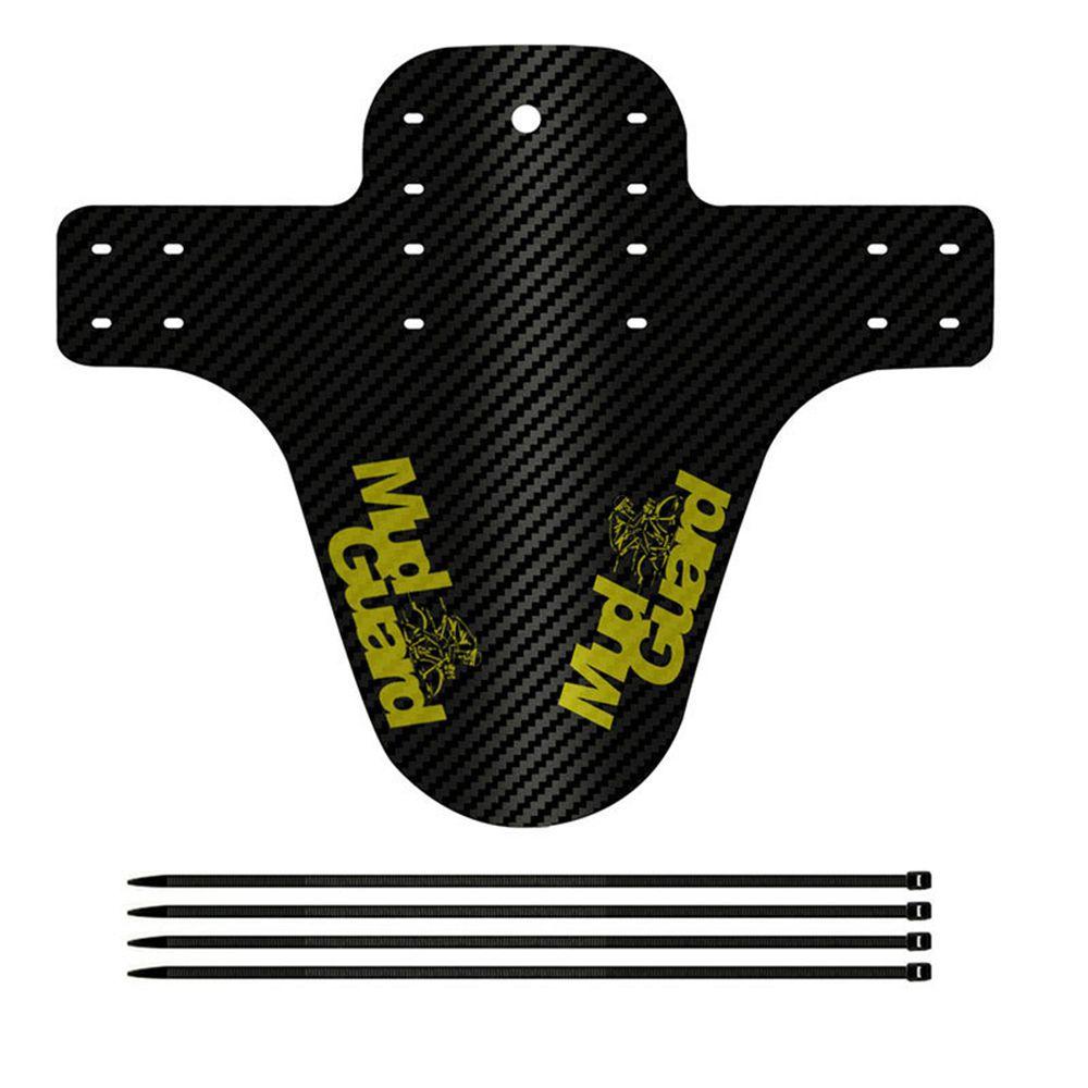 Mountain MTB Removable Saddle Carbon Fiber Bike Fender Fenders Mudguard Cycling Accessories