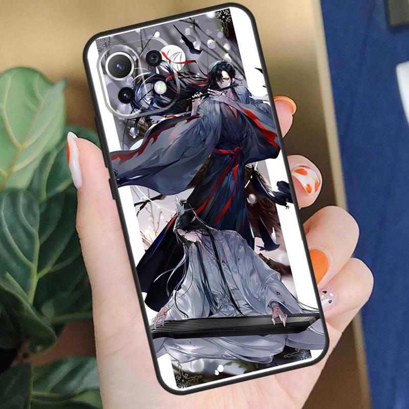 Mo Dao Zu Shi Anime Case For Xiaomi 15 14 Ultra 13T 14T 15T Pro 17 Pro Max POCO F8 F7 F5 F6 X5 X6 X7 Pro Coque