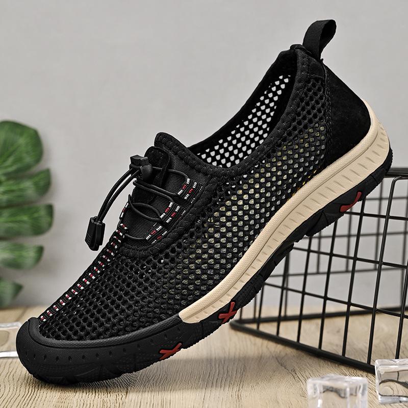 Große Atmungsaktive Mesh-Wanderschuhe für Herren - Sommer Outdoor Lässiger Stil 4748
