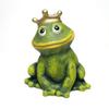 Prince Frog, 24cm, Frog Figurine, Frog Accessories, Terracotta Ornament, Made In Portugal, Pto-2310g