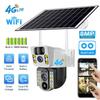 New Solar 4G Camera Outdoor Low Powered Wifi Camara PIR Humanoid Detection CCTV Security Protection Built In Rechargeable Battery