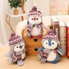 Cute Cute Scarf Penguin Doll Plush Toy Little Penguin Doll Girl Bag Children Soothing Doll