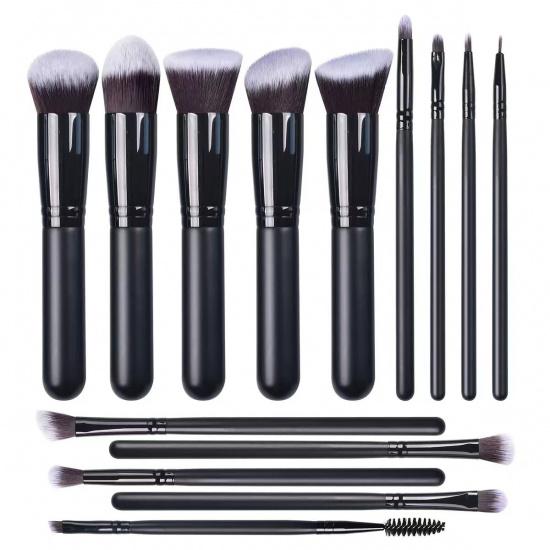 Hot-selling 14-piece Makeup Brush Set Blush Brush Soft Bristle Brush Eyeshadow Brush Foundation Brush Highlight Brush