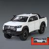 1:24 GWM Poer Cannon Off Road SUV Alloy Metal Diecast Model Car Sound and Light Pull Back Toy Collectibles Hobby Birthday Gifts