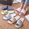 Travel Portable Folding Slippers Female Couples Home Bathroom Non-Slip Hotel Travel Light Thin Bottom Sandals Male
