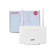CP106 4G Tragbarer WiFi-Router mit Kartenslot, verbindet sich drahtlos mit RJ45 für Zuhause oder Büro.