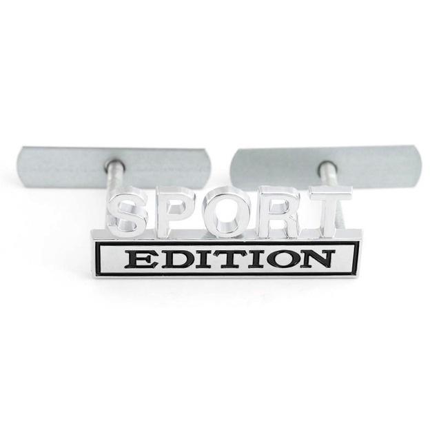 1 buc Siglă Metalică 3D Ediție Sport Insignă Grilă Față Mașină Aripă Laterală Portbagaj Spate Autocolant Decal