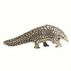 Elegant Brass Pangolin Sculpture  Antique Bronze Finish Ideal for Living Room Decor & Gifts Statues Ornament for Home Decor