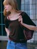 DENU [Outlet] Wide U-Line Top [Brown]