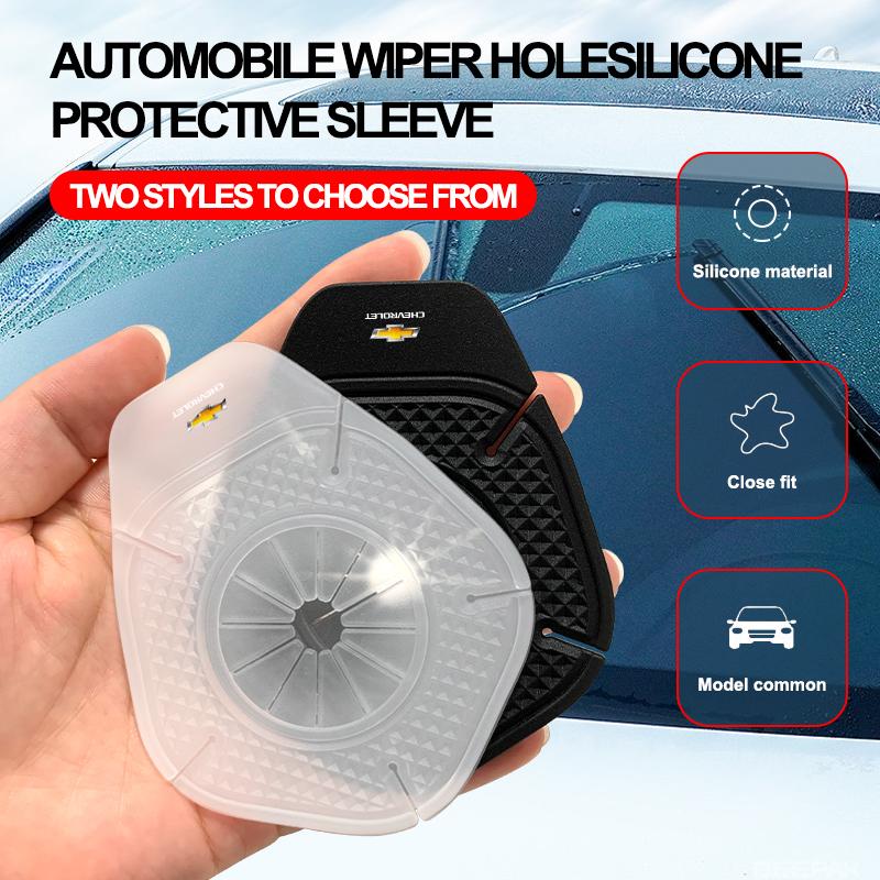 2 Pezzi Copertura Protettiva Tergicristallo Auto Emblema Tergicristallo Antipolvere Styling Auto Per Chevrolet Colorado Cruze Spark Captiva Malibu Trax Aveo Camaro