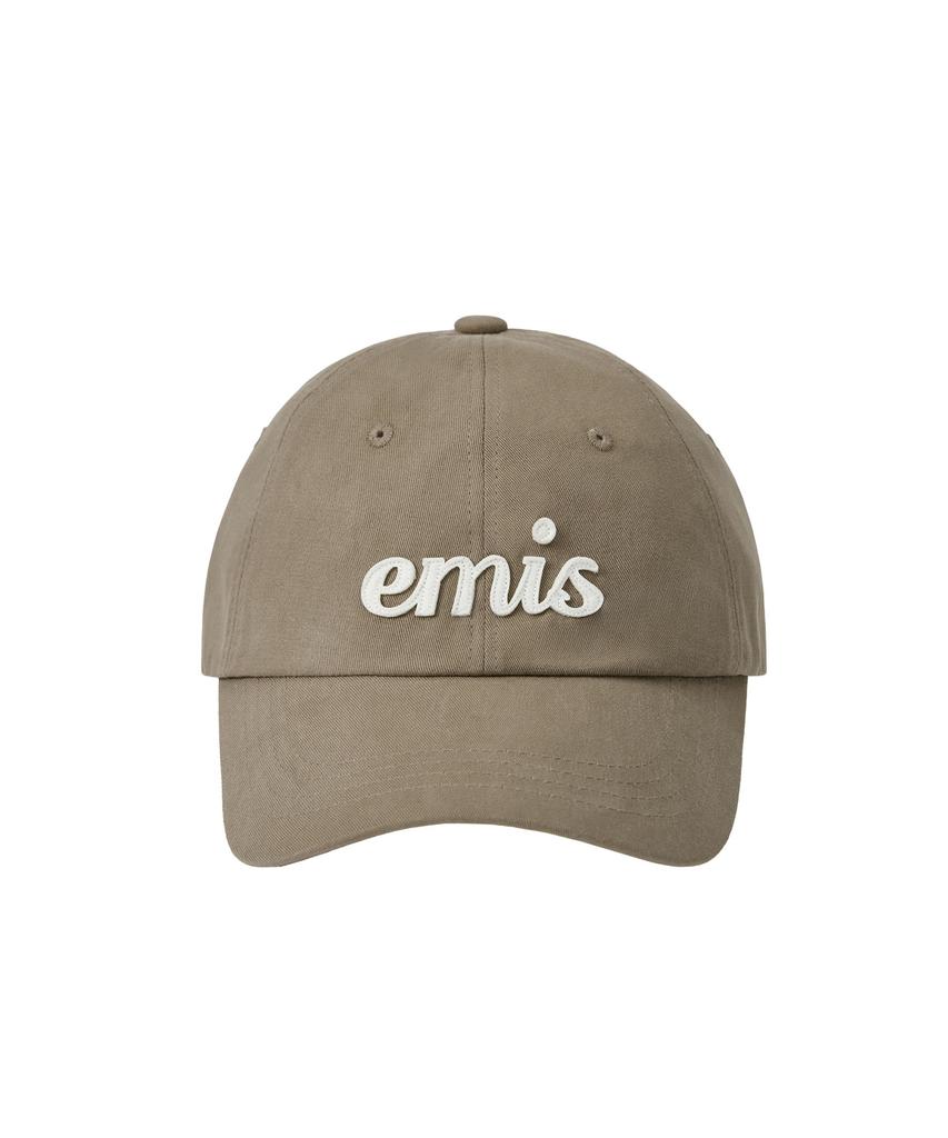 Imiseu Applique Ball Cap-Beige