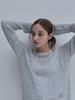 Iteoneollain Airy Diamond Knit _Gray