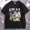 Baby Seals Graphic T-shirts Men Women Retro Sea Dog T-shirt Casual Round Neck Printed Cotton Sh