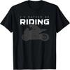 Camiseta Prefiero Estar Montando en Moto