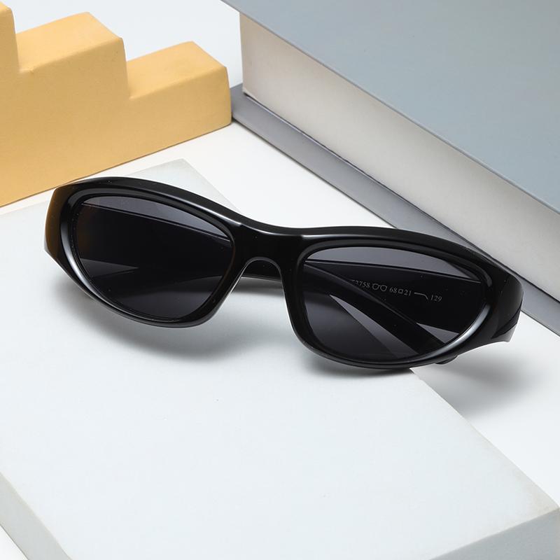 Alien Cat Eyes Cool Star Sunglasses Women's Fashion Street Photography Cyberpunk Futuristic Sunglasses 7758