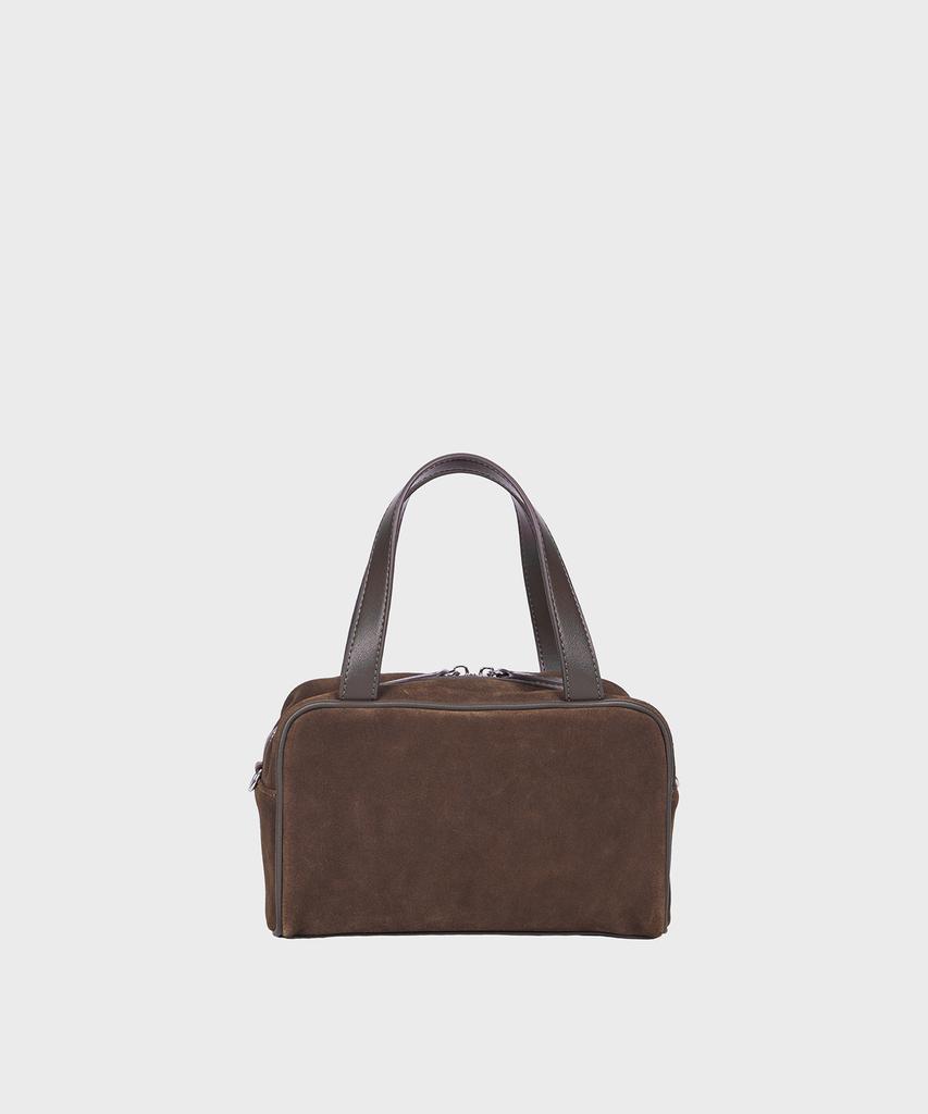 Alki Alka Mini Square Tote Bag_Suede (Suede Brown)