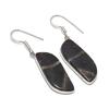 Natural Cappuccino Jasper 925 Sterling Silver Jewelry Earring 1.89" H1i84