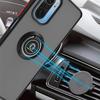 For Xiaomi Poco F3 Case Matte Shockproof Car Magnetic Stand Back Cover for PocoF3 Pocco Poko Little F 3 Armor Hard PC Ring Funda