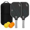 Carbon Fiber T700 C-Type Pickleball Paddle Set